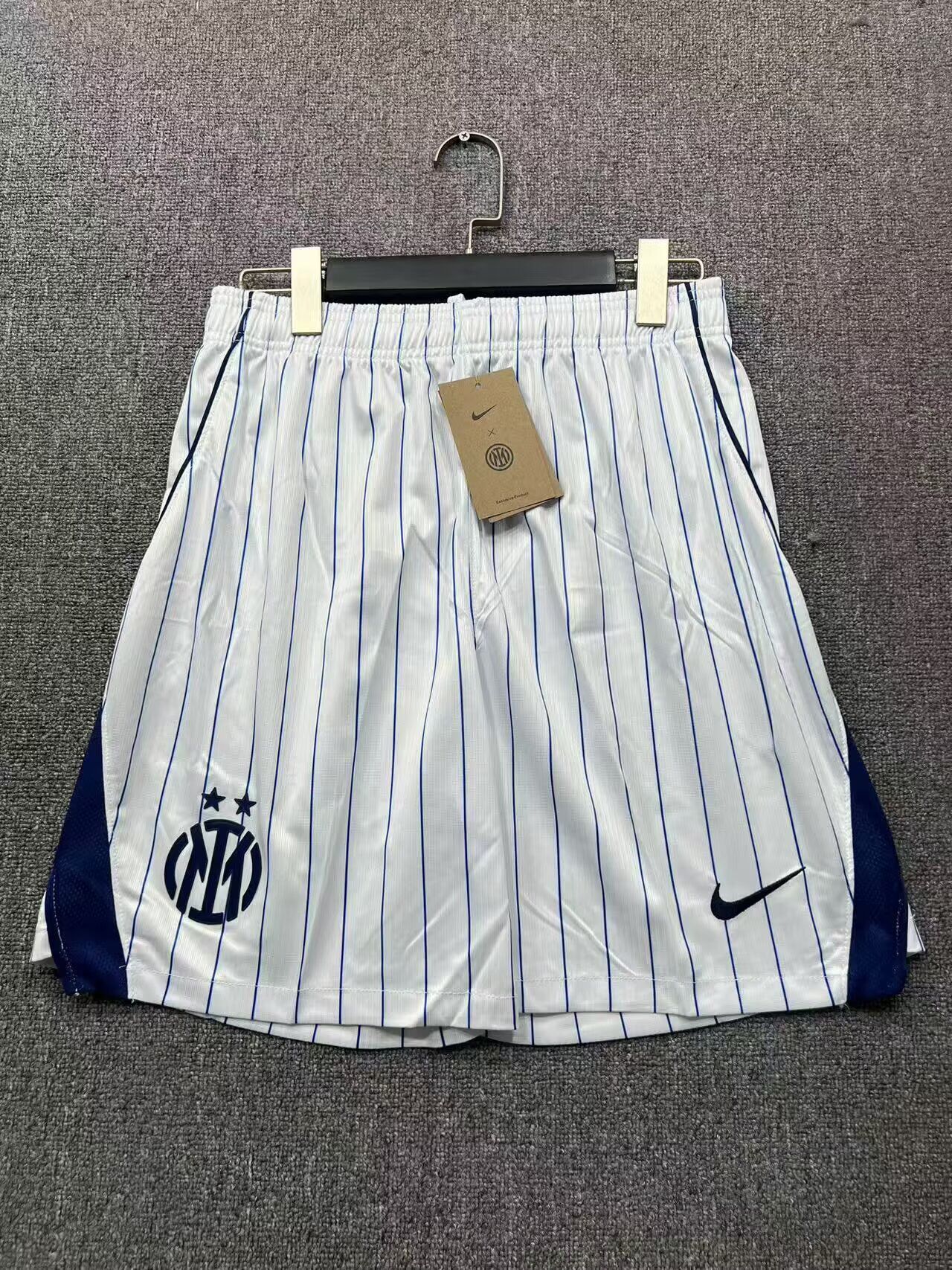 AAA Quality Inter Milan 26/27 Away White Soccer Shorts